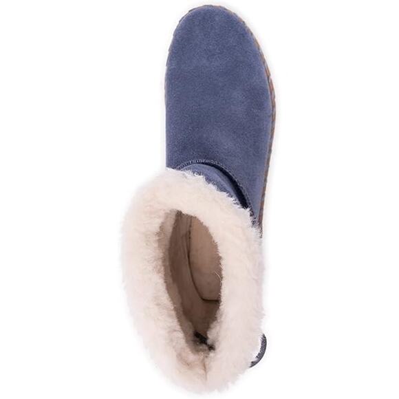 MUK LUKS Flexi Albany Suede Shearling Winter Boots 6 - Picture 7 of 11